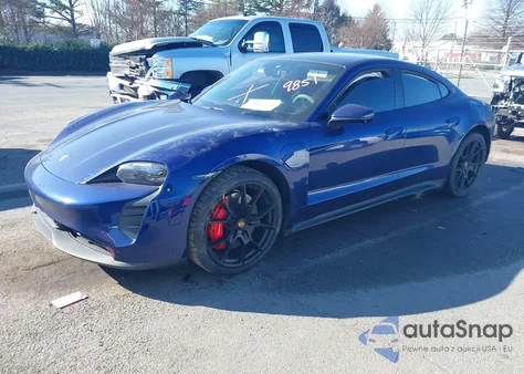 2022 Porsche Taycan Gts z USA, uszkodzony, nr VIN WP0AD2Y11NSA59851